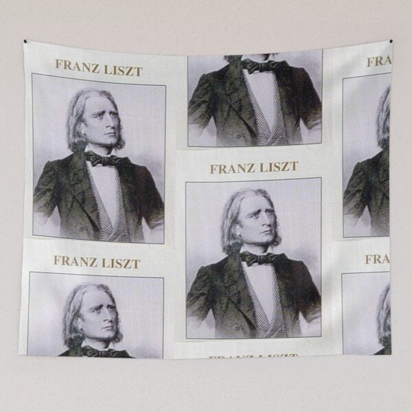 Item preview, Franz Liszt, Liszt, Composer, Romantic, Piano, Portrait  designed and sold by Vintaged.