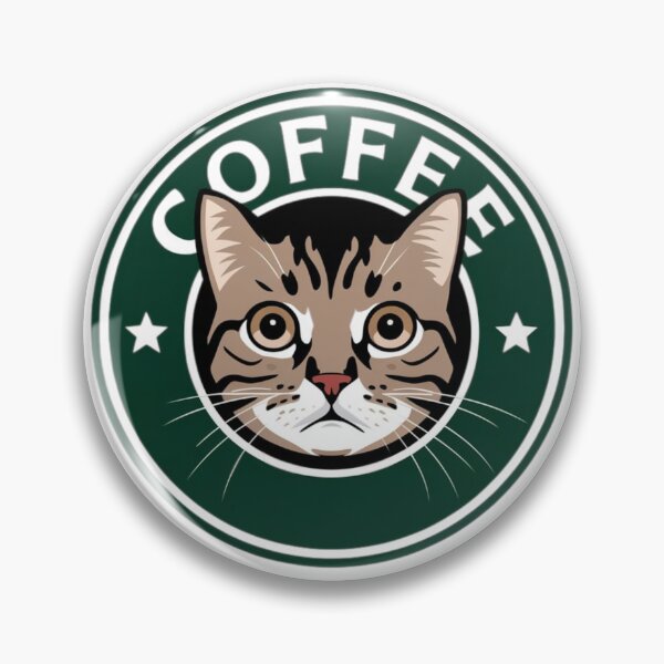 Item preview, Warrior Cats Coffee Sticker designed and sold by Playful Strokes pom@pom.