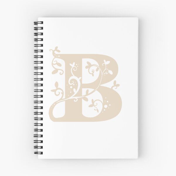 Item preview, Beige Capital Letter B With Vines designed and sold by Victoria Lehnard.