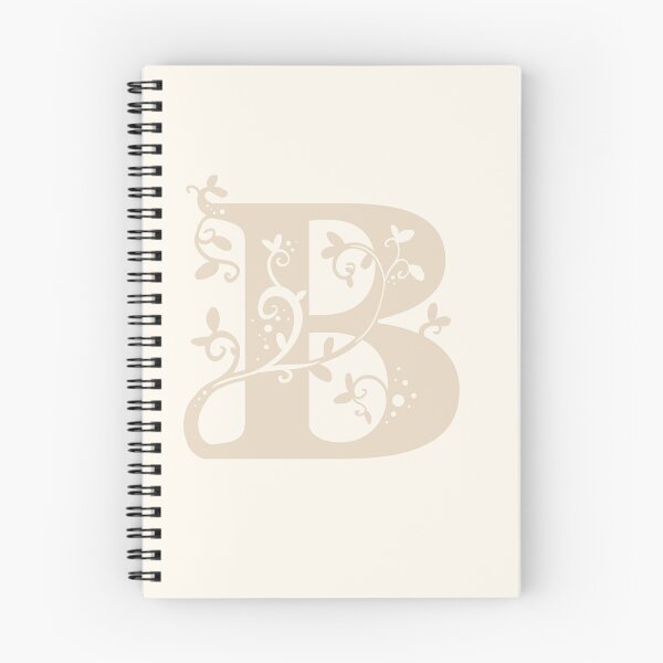 Item preview, Beige Capital Letter B With Vines V2 designed and sold by Victoria Lehnard.