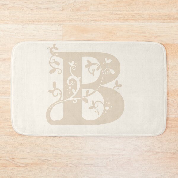 Item preview, Beige Capital Letter B With Vines V2 designed and sold by Victoria Lehnard.