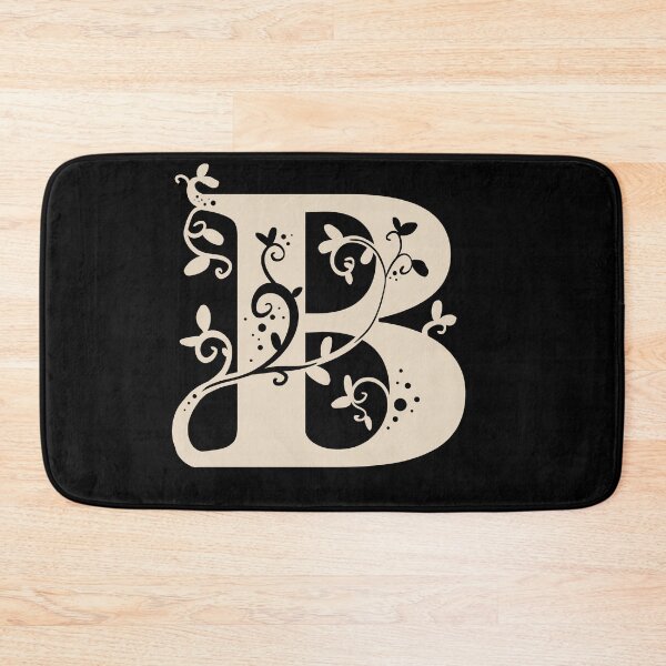 Item preview, Beige Capital Letter B With Vines V3 designed and sold by Victoria Lehnard.