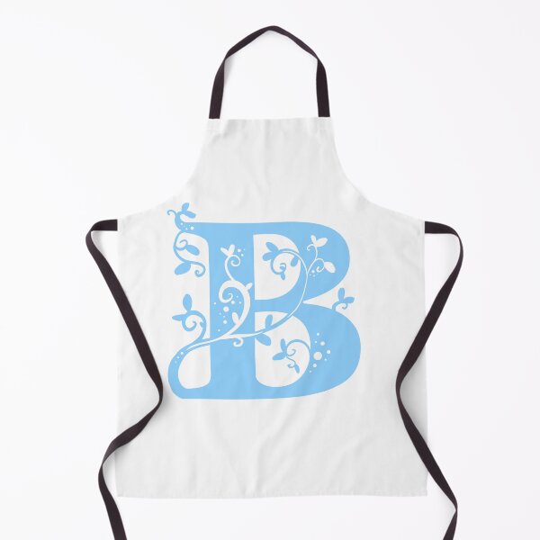 Item preview, Blue Capital Letter B With Vines designed and sold by Victoria Lehnard.