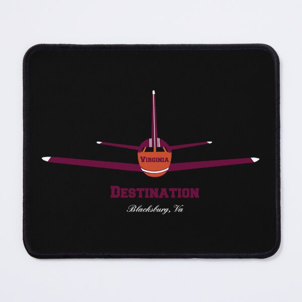 Item preview, Destination Blacksburg Virginia VA Airplane Airport Logo designed and sold by Lartheviking.