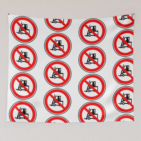 Item preview, Forklift ban designed and sold by RetroNibylander.