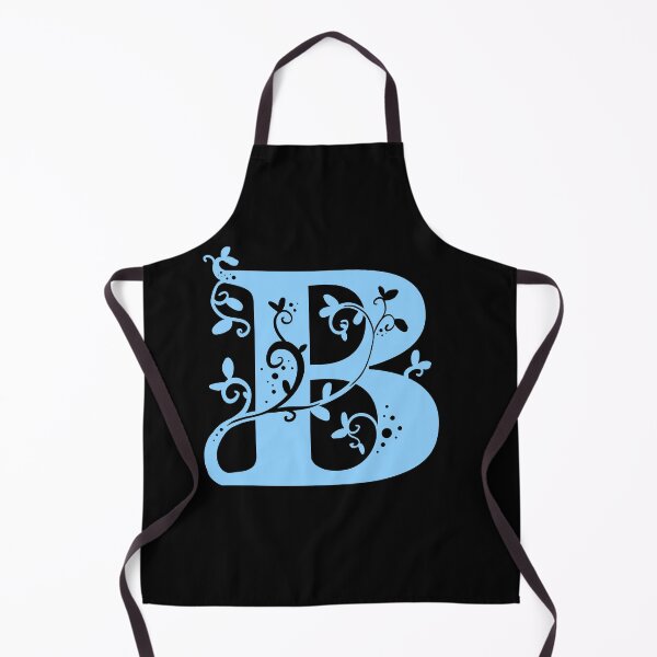Item preview, Blue Capital Letter B With Vines V3 designed and sold by Victoria Lehnard.