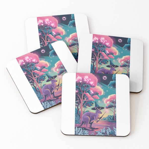 Item preview, Australian Flora Kangaroo Wizard | Quality and Vibrant designed and sold by Zibis09.