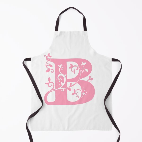 Item preview, Pink Capital Letter B With Vines designed and sold by Victoria Lehnard.