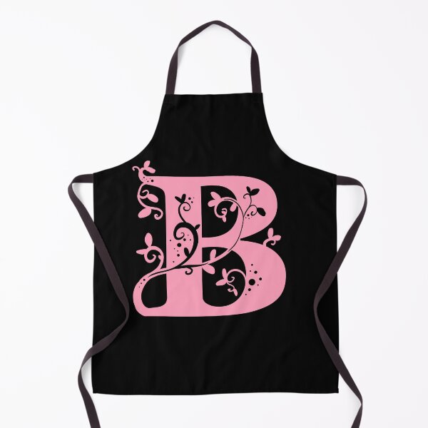Item preview, Pink Capital Letter B With Vines V3 designed and sold by Victoria Lehnard.