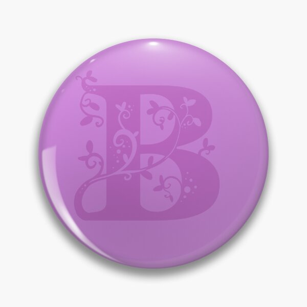 Item preview, Purple Capital Letter B With Vines V2 designed and sold by Victoria Lehnard.