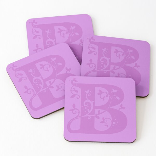 Item preview, Purple Capital Letter B With Vines V2 designed and sold by Victoria Lehnard.