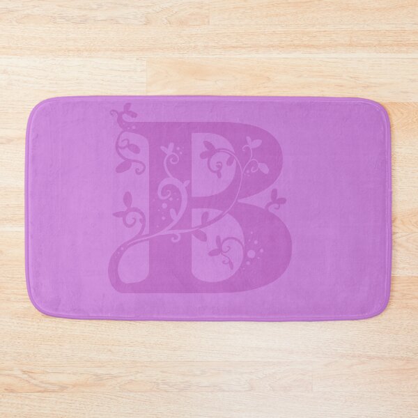 Item preview, Purple Capital Letter B With Vines V2 designed and sold by Victoria Lehnard.