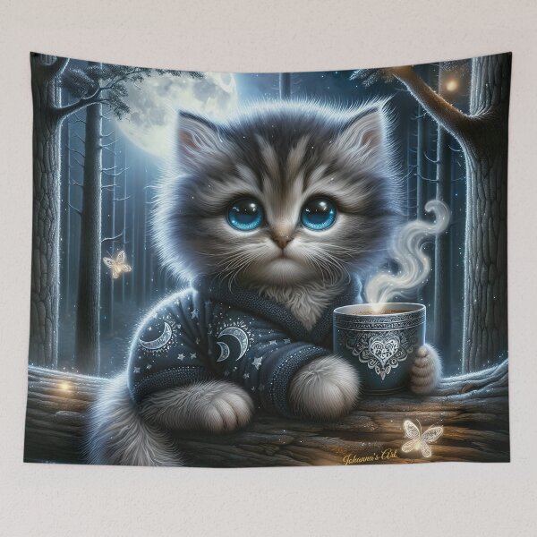 Item preview, Adorable Cute Kitten 4 designed and sold by JJArtCreations.
