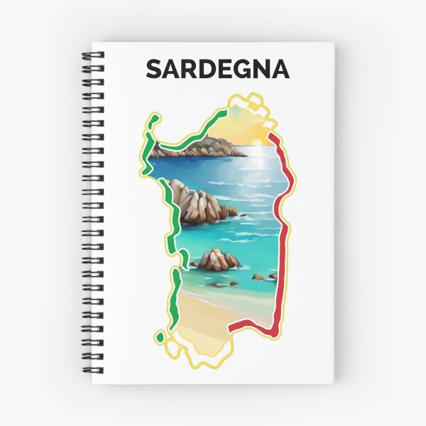 Item preview, Sardegna - Sardigna - Sardinia - Island with beach background designed and sold by miskaralise.