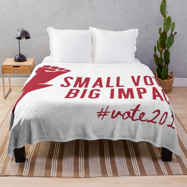 Item preview, Small Vote Big Impact - American Elections 2024 - Red designed and sold by RosmeralisShop.