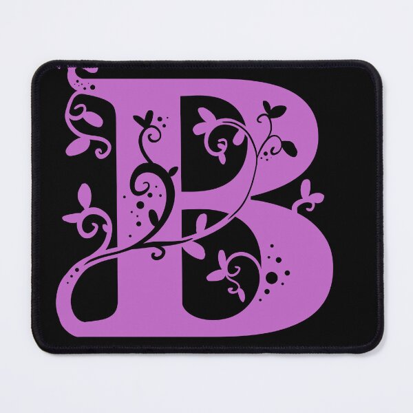 Item preview, Purple Capital Letter B With Vines V3 designed and sold by Victoria Lehnard.