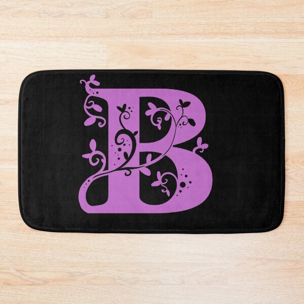Item preview, Purple Capital Letter B With Vines V3 designed and sold by Victoria Lehnard.