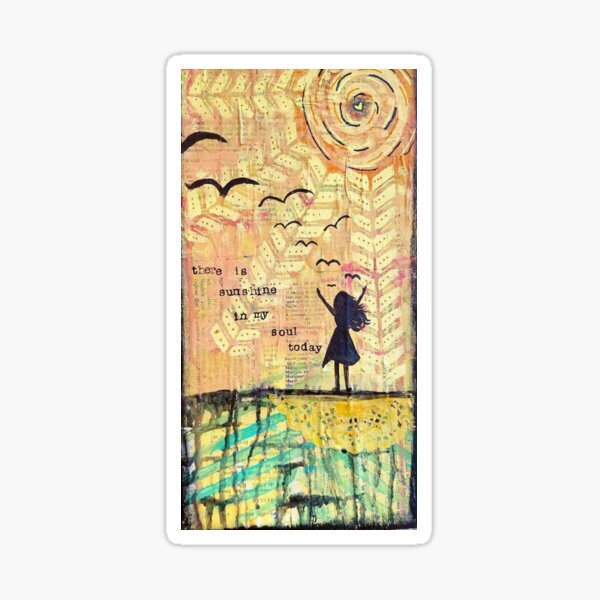 Sunshine in my soul Sticker