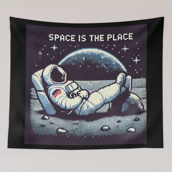 Item preview, space theme designed and sold by TEEJAMBOREE.