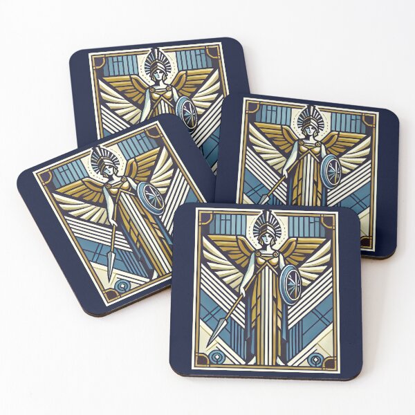 Item preview, Athena: Art Deco Goddess of Wisdom designed and sold by AlexandruStoian.