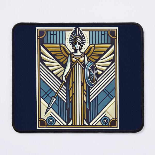 Item preview, Athena: Art Deco Goddess of Wisdom designed and sold by AlexandruStoian.