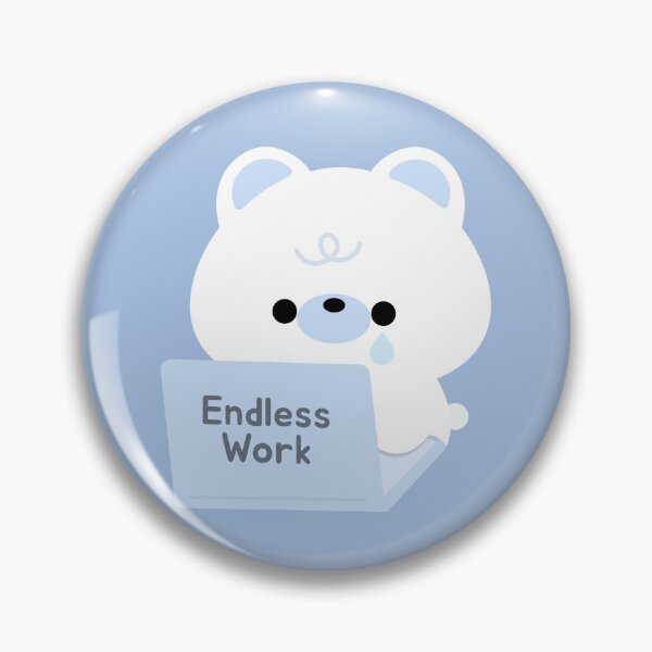 Item preview, Overworked Polar Bear designed and sold by theladyernestember.