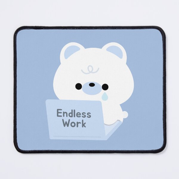Item preview, Overworked Polar Bear designed and sold by theladyernestember.