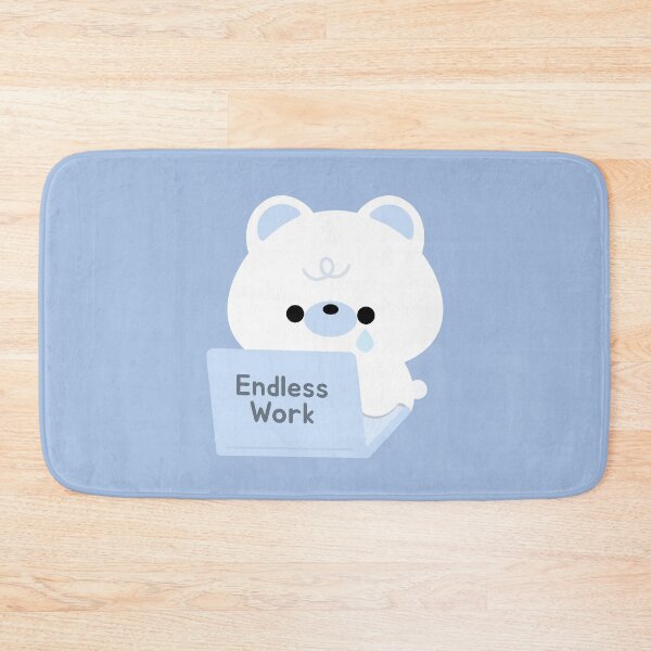 Item preview, Overworked Polar Bear designed and sold by theladyernestember.