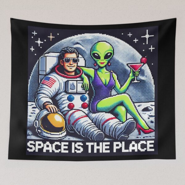 Item preview, space theme designed and sold by TEEJAMBOREE.
