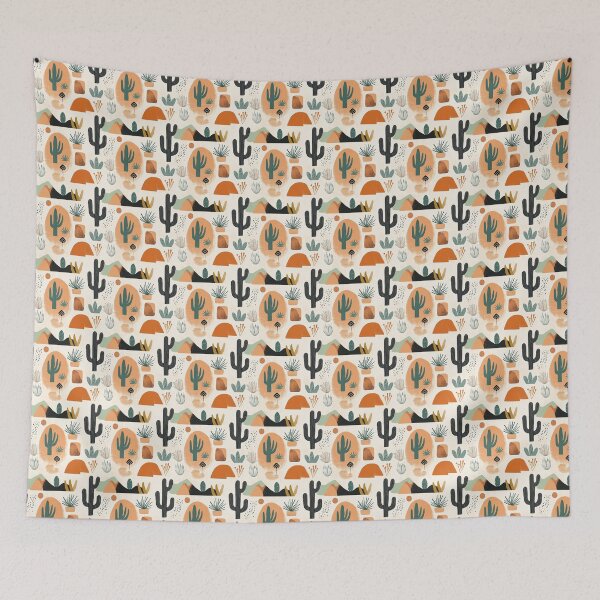 Item preview, Southwestern Desert Dream Wallpaper designed and sold by MindFulStudios.