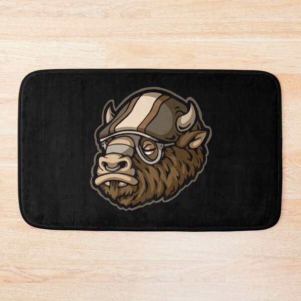 Item preview, The bison head designed and sold by HYPERBADGE.
