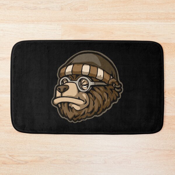 Item preview, The bear head designed and sold by HYPERBADGE.