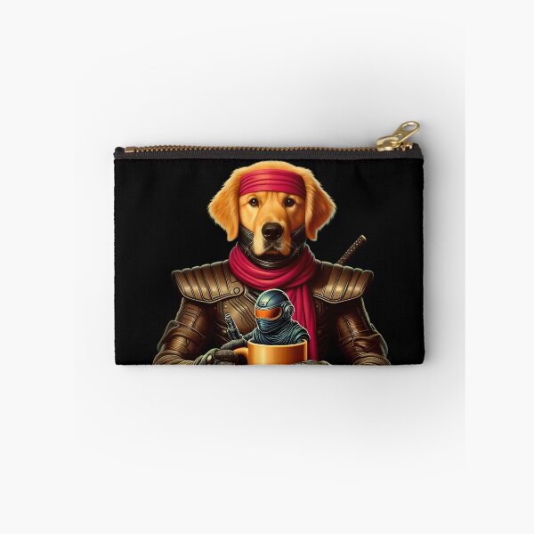 Item preview, Ninja Golden Retriever Dog funny vintage t-shirts designed and sold by PAVOXAR.