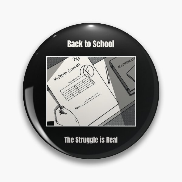 Item preview, Back to School: The Struggle is Real designed and sold by TrippyOutfitter.