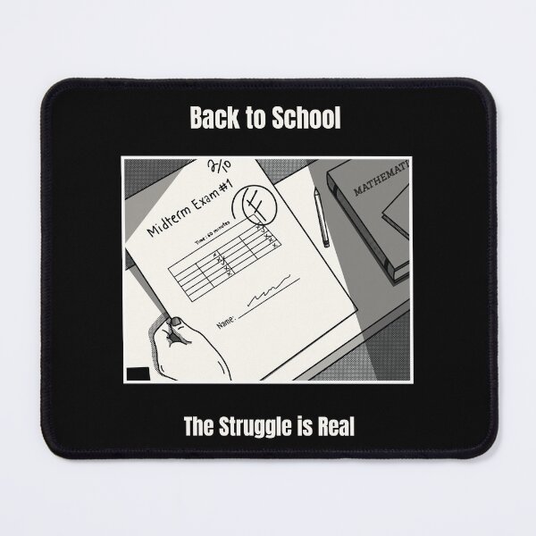 Item preview, Back to School: The Struggle is Real designed and sold by TrippyOutfitter.