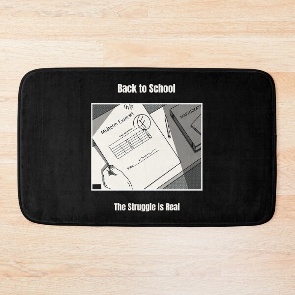 Item preview, Back to School: The Struggle is Real designed and sold by TrippyOutfitter.