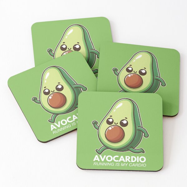 Item preview, Avocardio - Running Avocado designed and sold by The magic  Yellow bus.