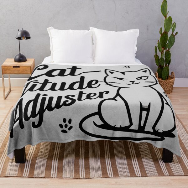 Item preview, Cat-titude Adjuster Funny designed and sold by Little Designs.
