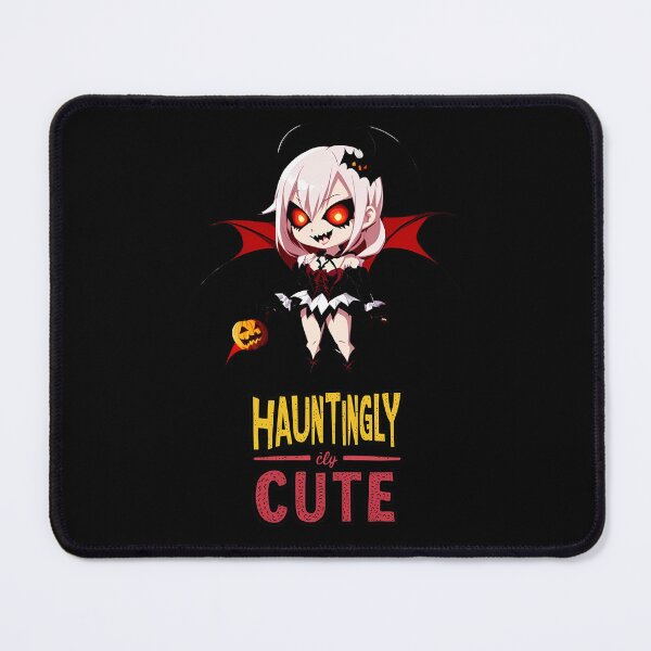 Item preview, Spooky Cute Chibi Vampire & Pumpkins designed and sold by WitMeme.