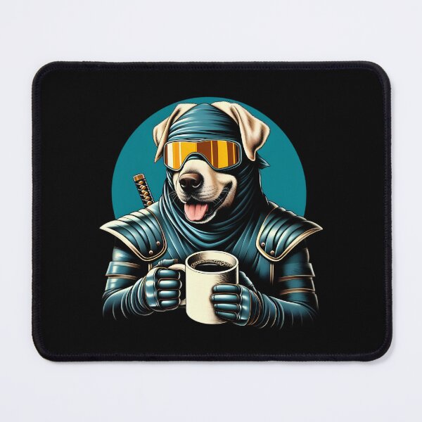 Item preview, Ninja Labrador Retriever Dog funny vintage t-shirts designed and sold by PAVOXAR.