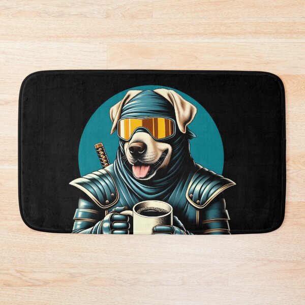 Item preview, Ninja Labrador Retriever Dog funny vintage t-shirts designed and sold by PAVOXAR.