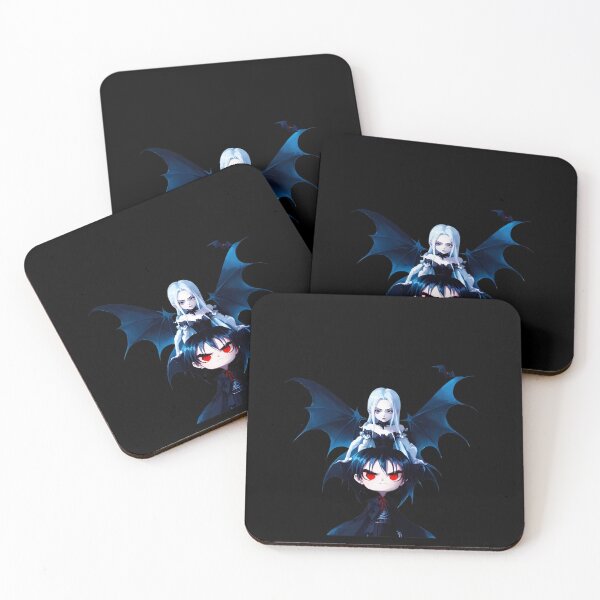 Item preview, Chibi Vampire & Succubus: Spooky Cuteness Overload designed and sold by WitMeme.