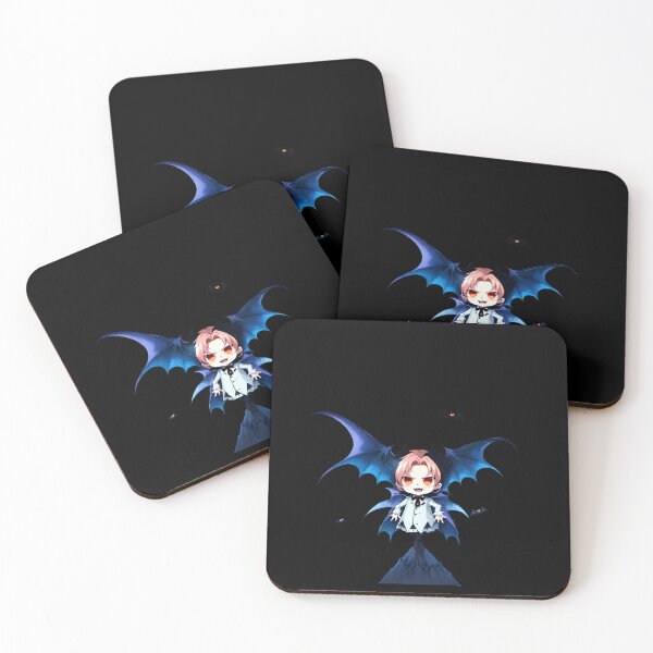 Item preview, Spooky Cute Chibi Vampire & Bats designed and sold by WitMeme.
