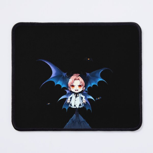 Item preview, Spooky Cute Chibi Vampire & Bats designed and sold by WitMeme.