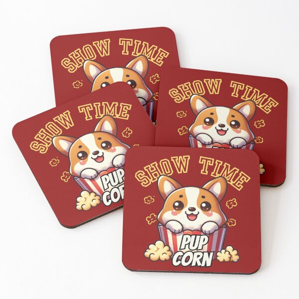 Item preview, Show Time - Time For Pup Corn designed and sold by The magic  Yellow bus.