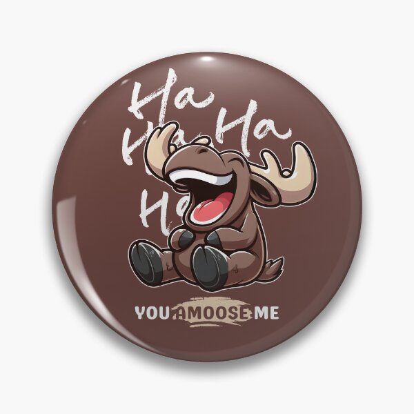 Item preview, You Amoose Me - A Laughing Moose designed and sold by The magic  Yellow bus.