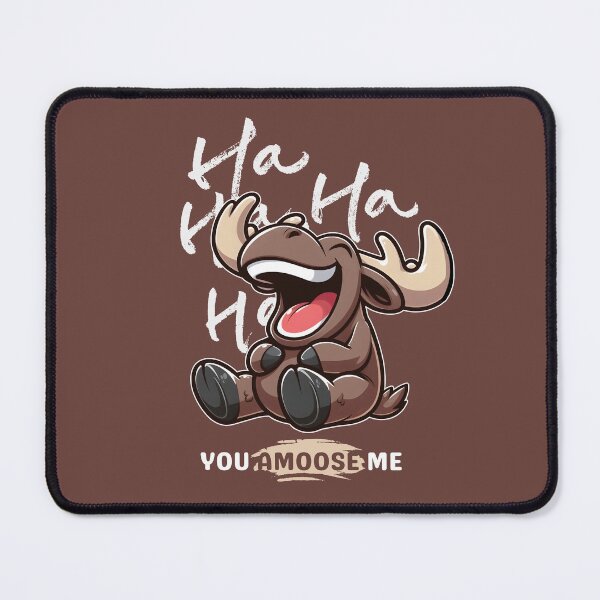 Item preview, You Amoose Me - A Laughing Moose designed and sold by The magic Yellow bus.