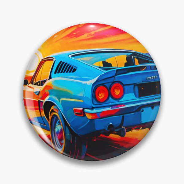 Item preview, Sunset Drive: Sports Car on the Horizon designed and sold by GrizzlyCollective.