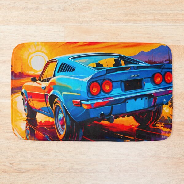 Item preview, Sunset Drive: Sports Car on the Horizon designed and sold by GrizzlyCollective.