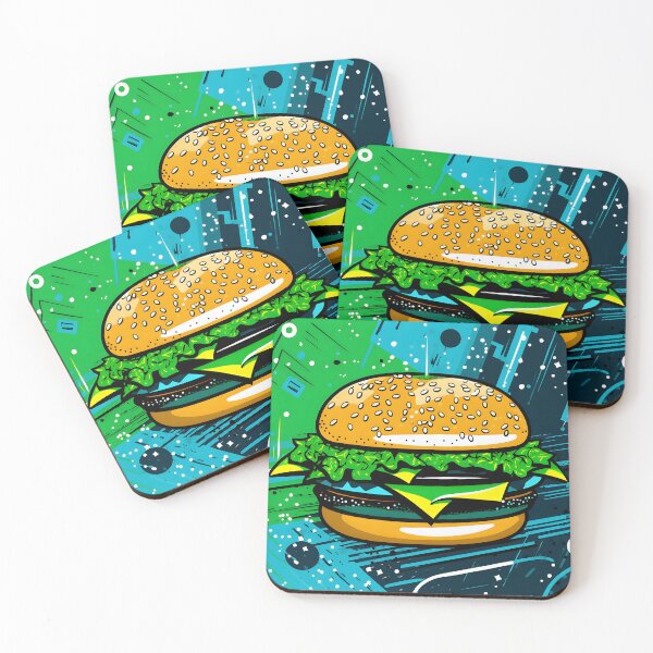 Item preview, A POP ART HAMBURGER designed and sold by infinitearte.